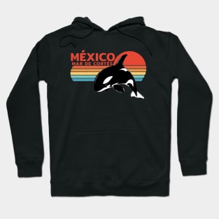 México Sea of Cortez Killer Whale Hoodie